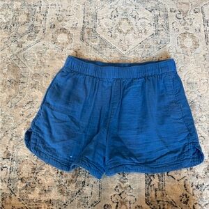 Old Navy Royal Blue Lightweight Elastic Waist Shorts